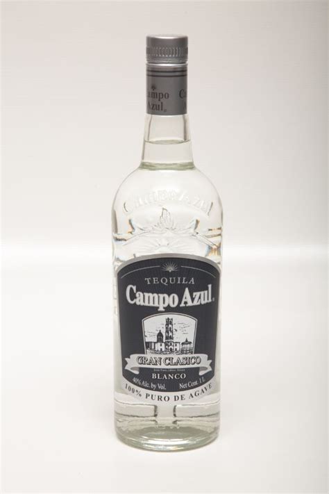 Campo Azul 100 Agave Gran Clasico Blanco Tequila