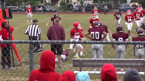 North Shore At South Side Middle School Football 09 26 2019 Youtube
