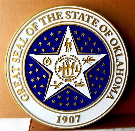 State Seal And State Government Executive Legislative And
