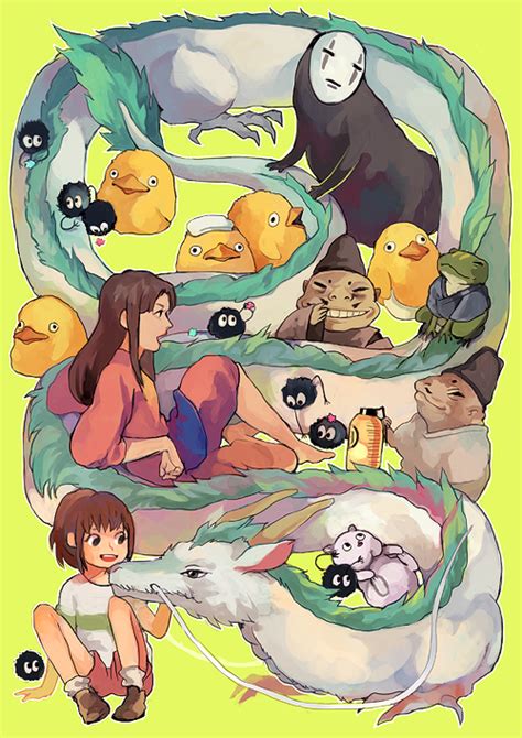 Spirited Away Hayao Miyazaki Fan Art 38495498 Fanpop