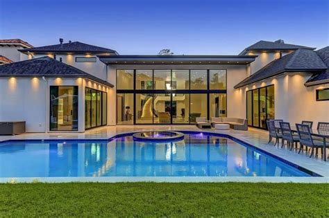 Breathtaking Texas Modern Home In Houston For Sale At 49 Million