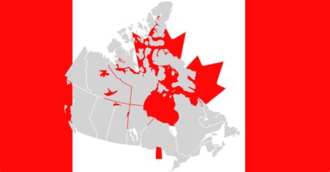 10 Canadian Provinces And 3 Canadian Territories Map And List