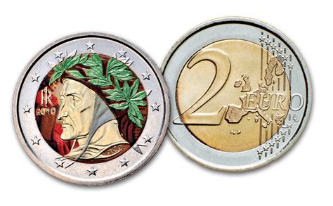 La Moneta Da 2 Euro A Colori