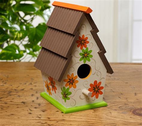 While many great bird toys can be found online and in pet shops, paying retail prices for toys can get wooden spools (with the thread removed, of course) make safe and fun playthings for birds of all these can be bought in bulk at craft stores as well as dollar stores. 92 best images about Painted Birdhouse Ideas on Pinterest ...