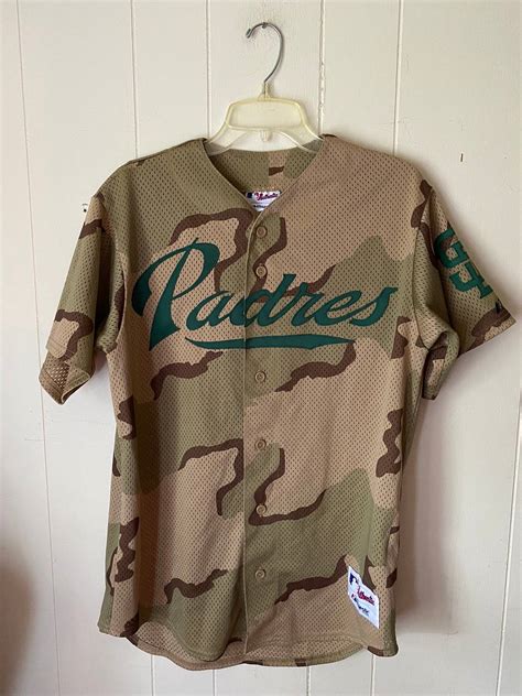 Majestic Camouflage San Diego Padres Jersey Grailed