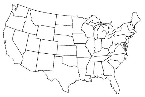 15 Mapas Dos Estados Unidos Para Imprimir E Colorir Online Cursos