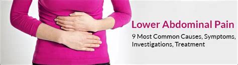 Lower Abdominal Pain 9 Most Common Causessymptomsinvestigations