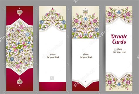 blank bookmark template 135 free psd ai eps word
