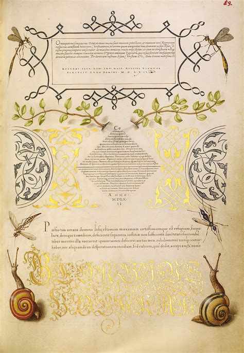 Two Intricate Calligraphy Pages From The Sixteenth Century Manuscript