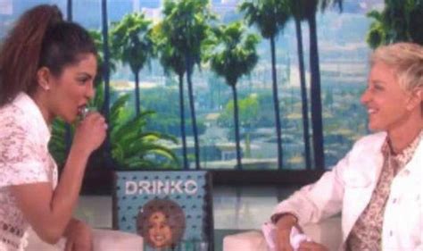 Omg Priyanka Chopra Downs Tequila Shot On The Ellen Degeneres Show Watch Video
