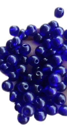 6mm Dark Blue Glass Beads At Rs 150kg Glass Beads In Delhi Id