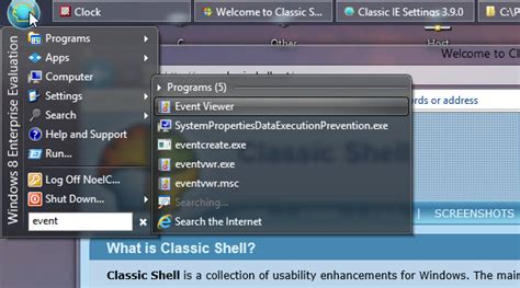 Classic Shell View Topic Classic Shell Beta Is Available For Download
