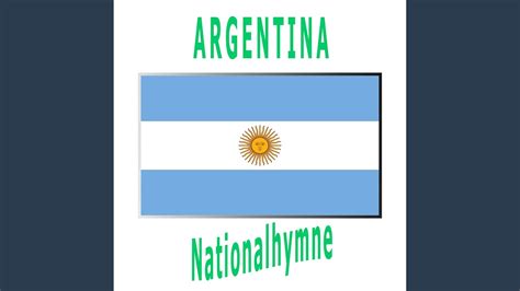 Argentina Himno Nacional Argentino Oíd Mortales Argentinische