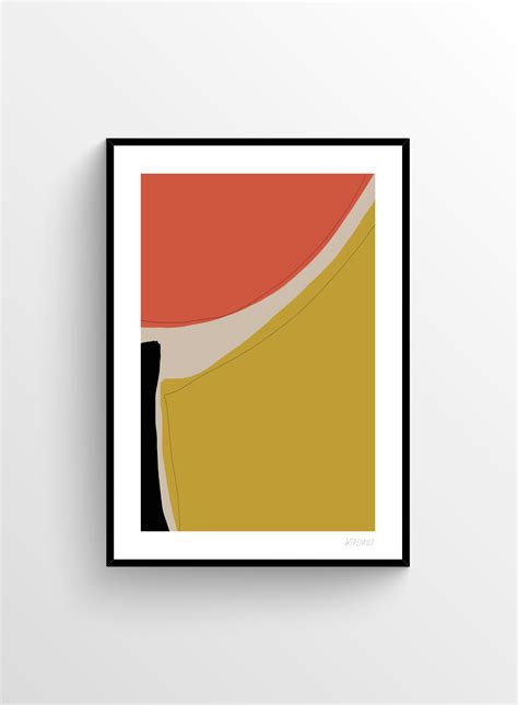 Bossa Nova, Poster in 2020 | Abstract art poster, Abstract poster, Poster