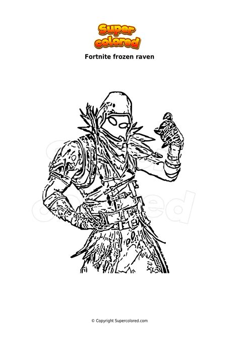 Coloring Page Fortnite Cozy Chomps Supercolored
