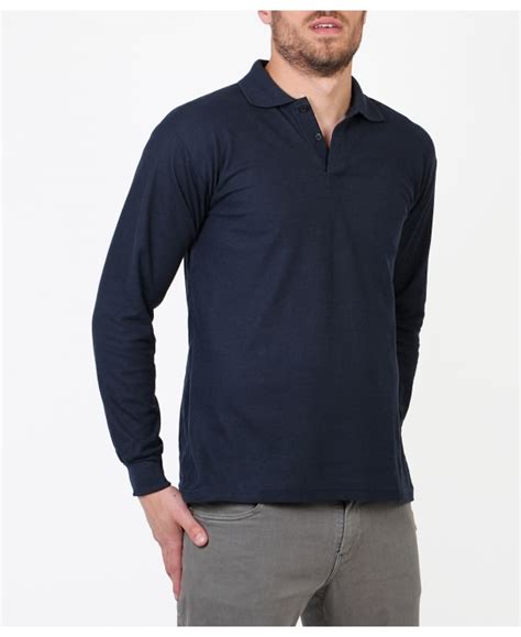 Long Sleeve Polo Shirts For Men Krisp Mens