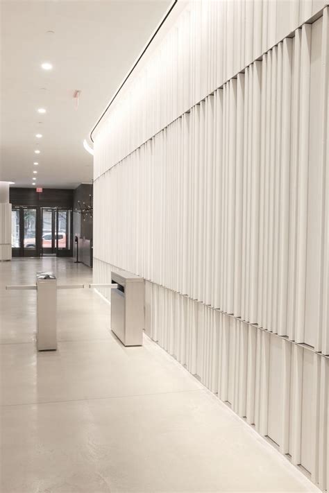 Terramai Custom White Slats In Reclaimed Doug Fir Lobby Ideas