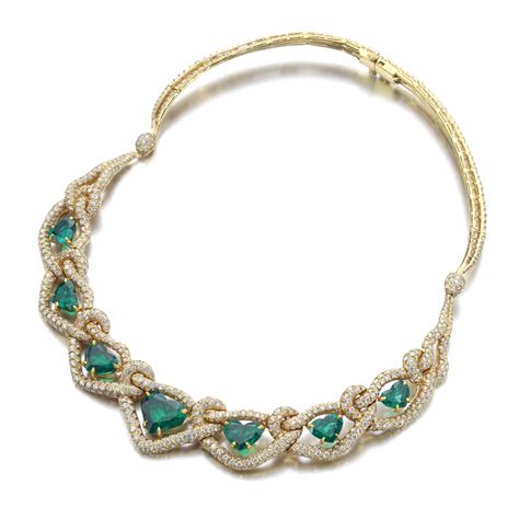 Emerald And Diamond Necklace Fine Jewels Jewellery Sothebys