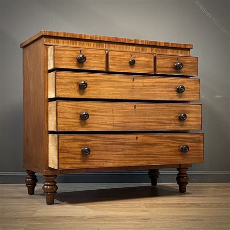 Large Victorian Mahogany Chest Of Six Drawers Antiques Atlas