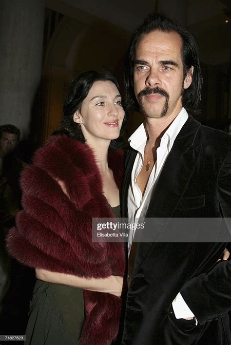 Musician And Writer Nick Cave And Wife Susie Bick Attend The Gucci News Photo Getty Images