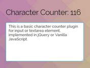 Simple jQuery Characters & Words Counter Plugin - Simply Countable ...