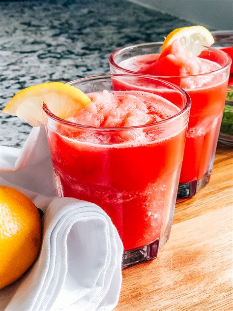 Easy Watermelon Lemonade Slushie The Recipe Life