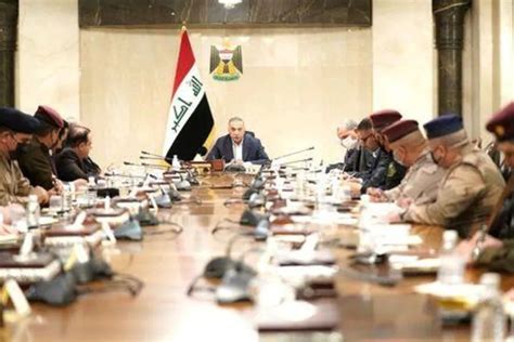 The Iraqi Prime Minister Chairs A Security Meeting After Surviving The