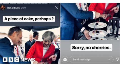 Brexit Whats Behind Donald Tusks Instagram Diplomacy Bbc News