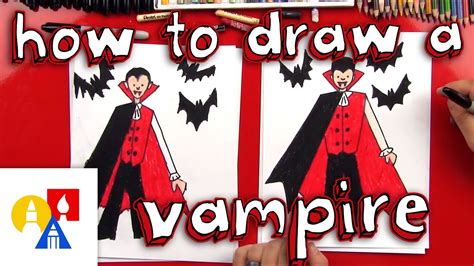 We also hope you have a lot of fun following along with us today. How To Draw A Vampire - YouTube