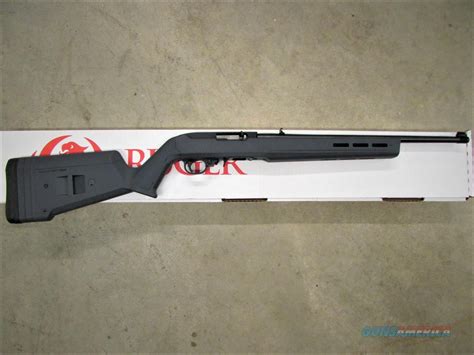 Ruger 1022 1022 Stealth Gray Magpul Hunter Sto For Sale