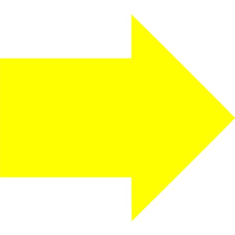 Yellow Arrow Icon Free Yellow Arrow Icons