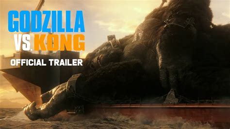 Godzilla Vs Kong Official Trailer 1 2021 Kaiju Match Youtube