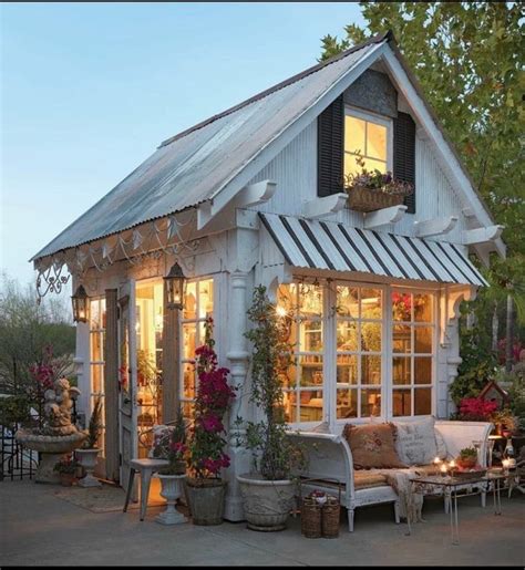 Pin By Junk Girl Finds On Cheryls She Shed Backyard Cottage
