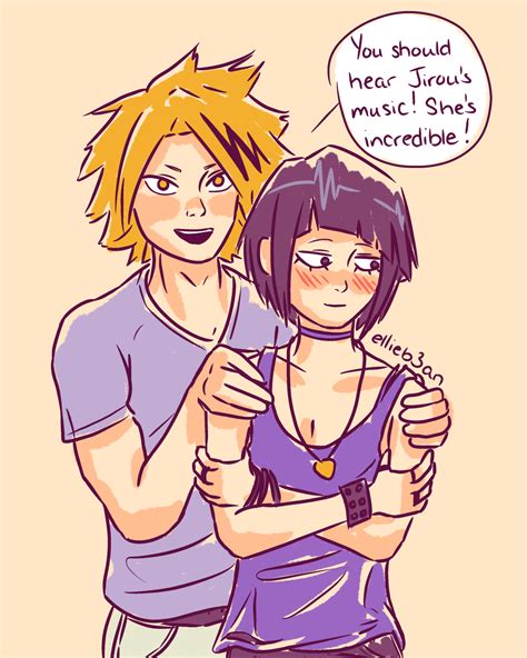 Ellieb3anart “another Doodle For My Kamijirou Songwriter Au Kaminari Is Super Proud Of His