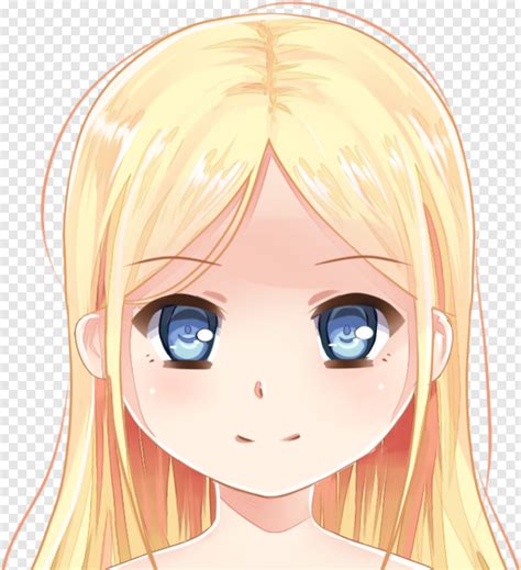 Anime Head Svg Anime Girl Hd Png Download 640x702 3311793 Png