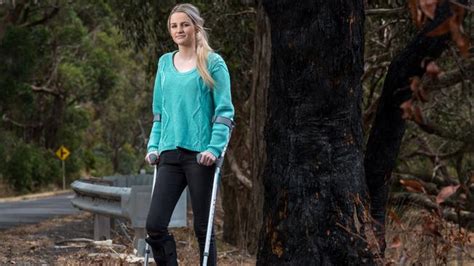 Teenager Lucky To Be Alive After Falling Asleep At The Wheel Herald Sun