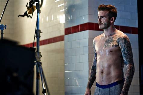 Shirtless David Beckham Photos From 2013 Handm Underwear Campaign