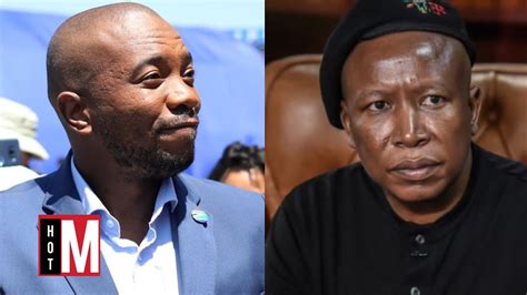 Julius Malema Is Left Disappointed By The Da After This Happened Youtube