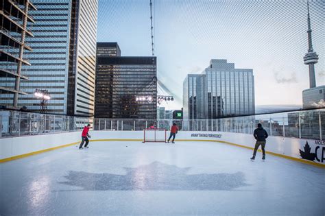 This Is What The Rooftop Skating Rink In Toronto Is Like
