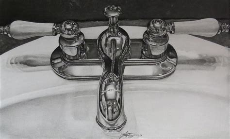 Sink Drawing By Tara Aguilar