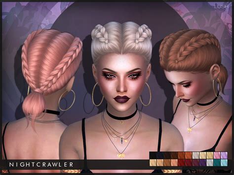 Lush Hair By Nightcrawler At Tsr Sims 4 Updates