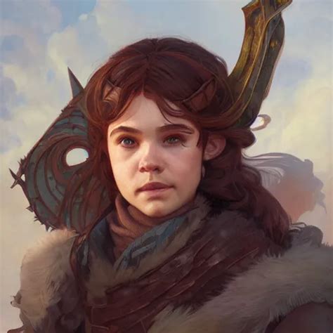 Portrait Of Fin Wildcloak Halfling Rogue Hoarder Stable Diffusion