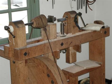 Treadle Lathes Finewoodworking