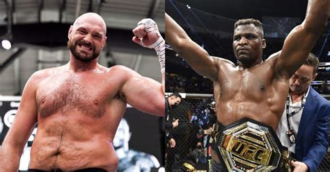 L Annonce Du Combat De Boxe Tyson Fury Vs Francis Ngannou Est Imminente Arts Martiaux Mixtes