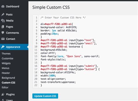 How To Customize Wordpress Site By Adding Custom Css