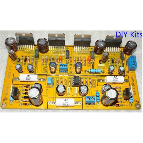 Tda Parallel Circuits Btl Hifi Power Amplifier Board Ne