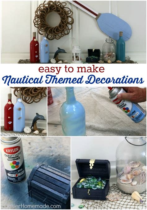 All aboard the nautical theme party! Nautical Themed Decorations - Hoosier Homemade