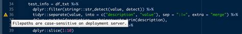 File Paths Are Case Sensitive On Deployment Server Error When