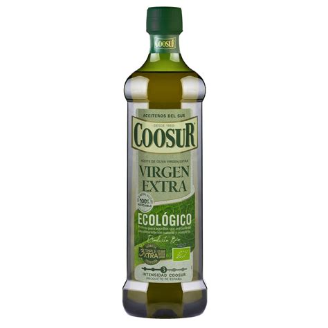 aceite de oliva virgen extra ecológico 1l coosur