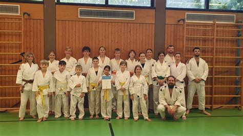 Judo Abteilung erhält Ehrenurkunde TSV Aichach